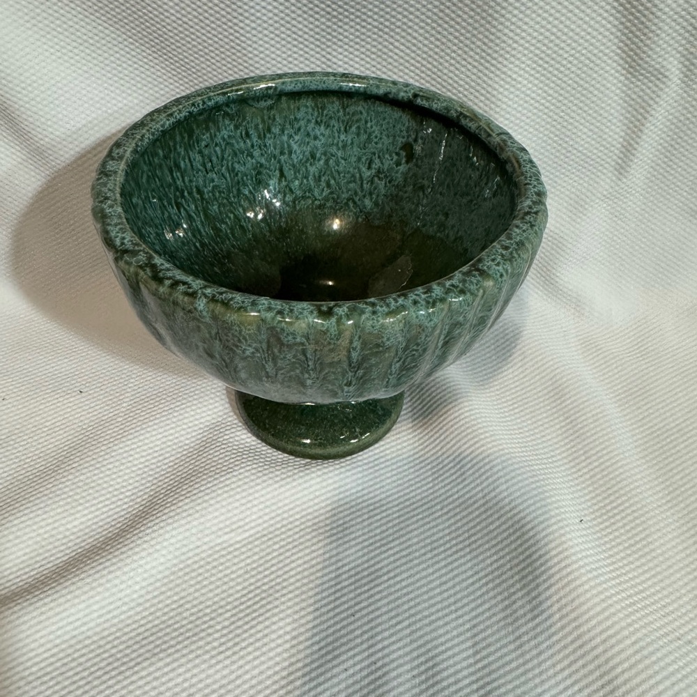 Artisan Teal Ceramic Bowl